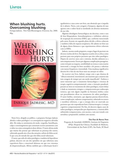 When Blushing Hurts pdf Reader