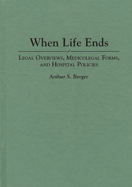 When Life Ends Legal Overviews Kindle Editon