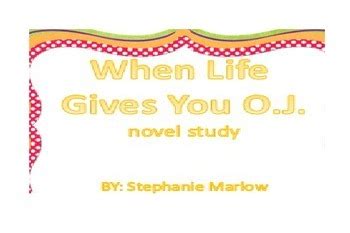 When Life Gives You Oj Teaching Guide Ebook Epub