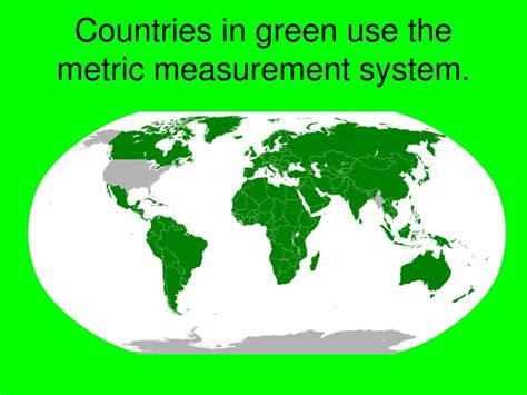 When driving in a country that uses the metric system.