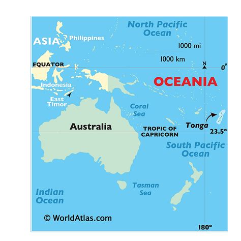 Where Are the Countries Vanuatu, Palau, Nauru, and Tonga Situated?