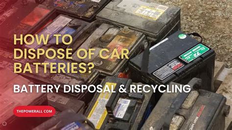 Where Dispose Car Battery