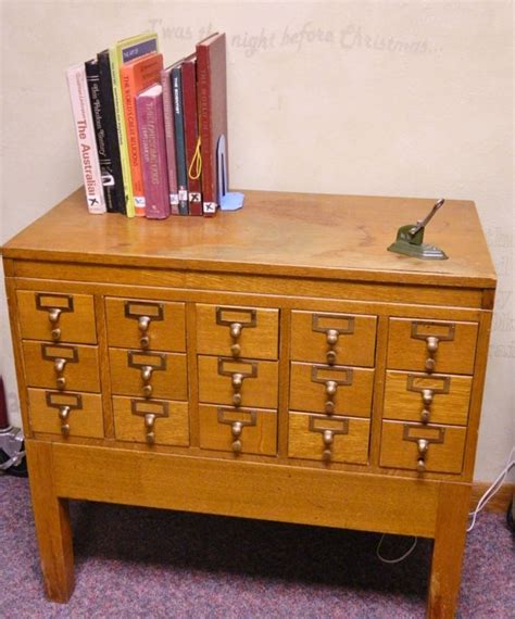 Where To Find 15 Drawer Library Card Catalog