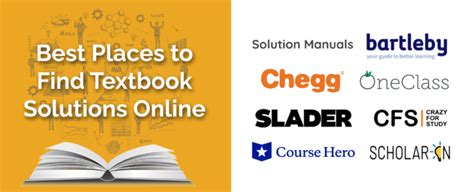 Where To Find Textbook Solutions Epub