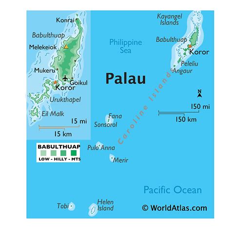 Where are the Palau Islands: Charting the Archipelago's Location