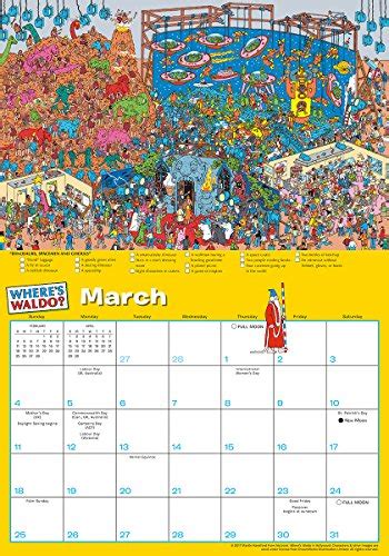 Where s Waldo 2018 Wall Calendar CA0171 Epub
