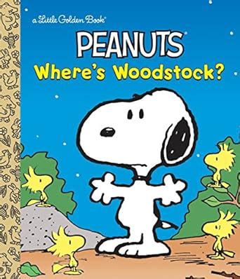Where s Woodstock Peanuts Little Golden Book Kindle Editon