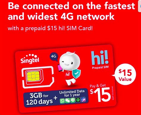 Where to Buy a Singtel Prepaid SIM Card