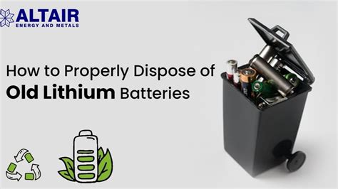 Where to Dispose Lithium Batteries in Singapore: A Comprehensive Guide