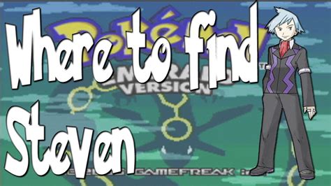 Where to Find Steven in Pokémon Emerald