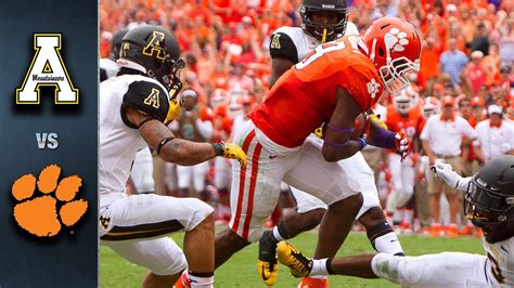 Where to Watch Clemson Tigers Football vs. App State Football