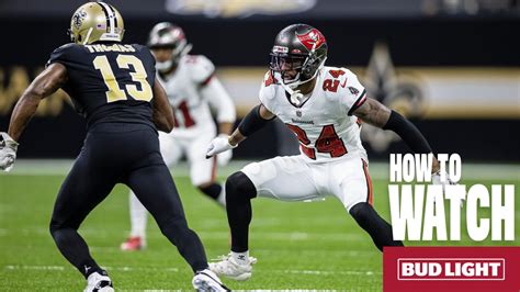 Where to Watch Tampa Bay Buccaneers vs New Orleans Saints: A Comprehensive Guide