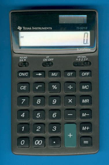 Which Calculator Replaced the TI-5018: A Tale of Two Technologies