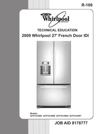 Whirlpool Gi7fvcxwy Service Manual Ebook Doc