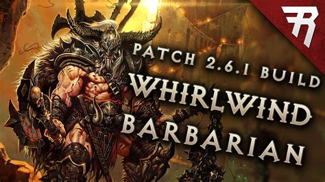 Whirlwind Barbarian Build for D3: 10,000-Damage Onslaught