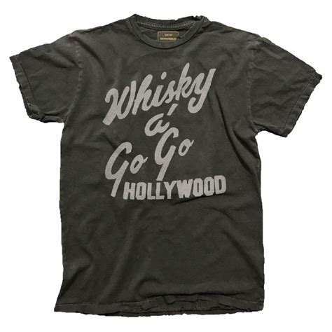 Whiskey Go Go T-shirt: A Timeless Symbol of the Sunset Strip