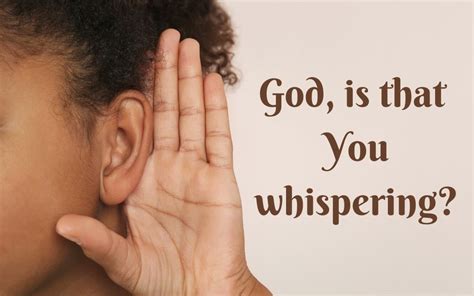 Whisper How to Hear the Voice of God Reader