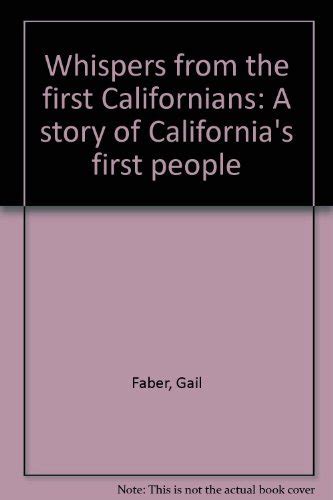 Whispers from the First Californians Ebook Kindle Editon