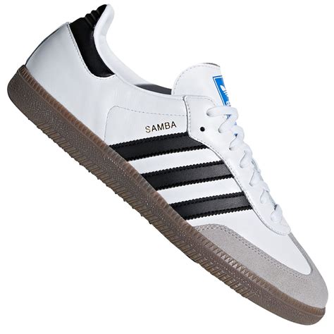 White Adidas Sambas Women's