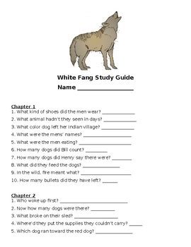 White Fang Study Guide Answers Free Ebooks Download Kindle Editon