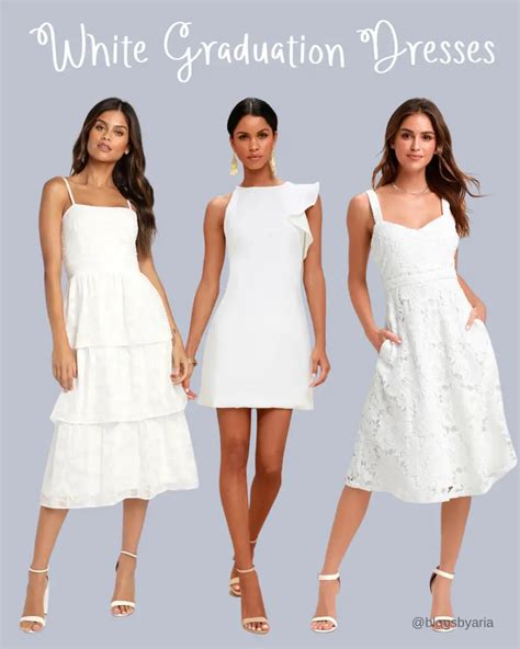 White Grad Dresses: A Timeless Symbol of Graduation
