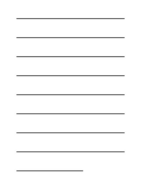 White Lines Printable
