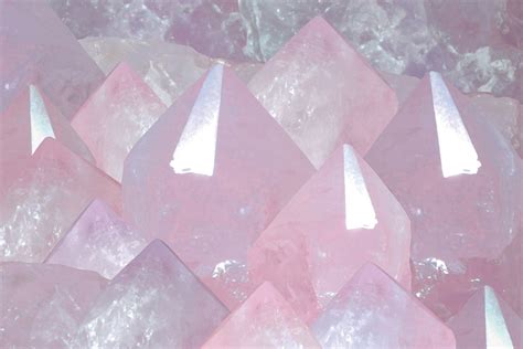 White Pink Crystals: Shimmering Gems of Love and Serenity