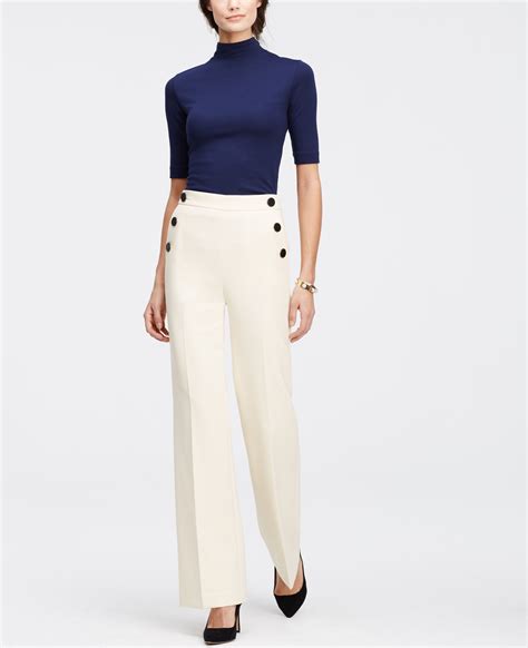 White Sailor Pants: