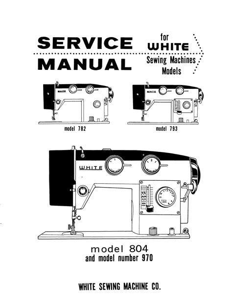 White Sewing Machine Manual Model 742 Ebook Doc