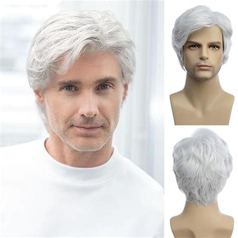 White Wigs for Men: Embracing Style and Sophistication