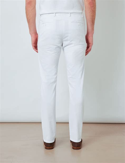 White chinos