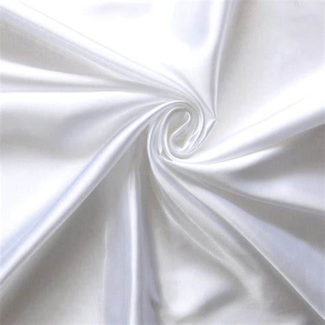 White satin: