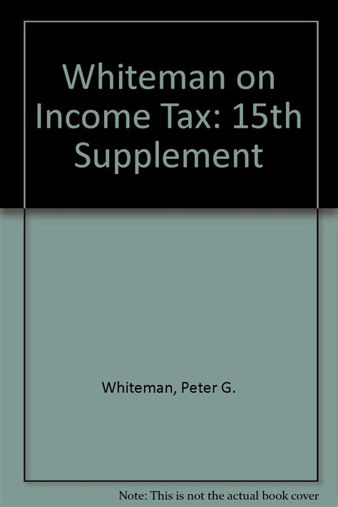 Whiteman on income tax Epub