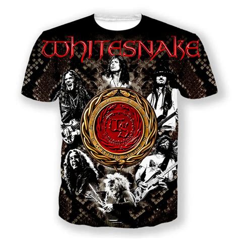 Whitesnake Band Shirt: A Timeless Fashion Statement