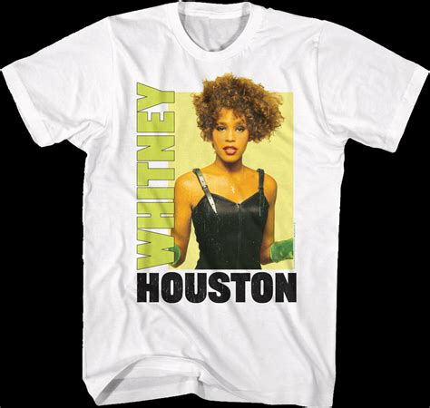 Whitney Houston T-Shirts: Embodying the Legacy of a Music Icon