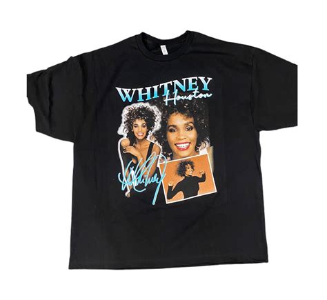 Whitney Houston Tee Shirt: A Global Phenomenon