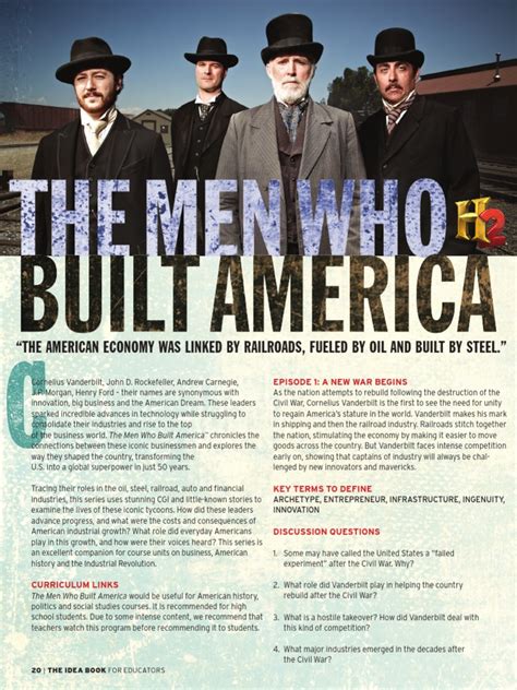 Who Built America pdf PDF