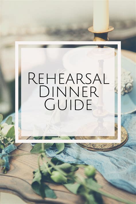 Who Foots the Bill for the Rehearsal Dinner: A Comprehensive Guide