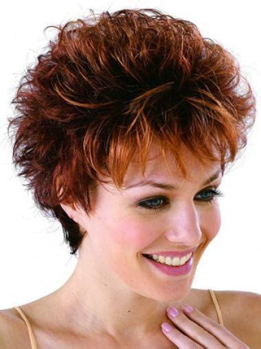 Wholesome Auburn Curly Cropped Classic Wigs 2025