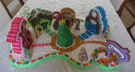 Whoville Gingerbread House Template