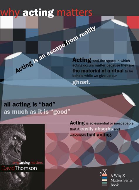 Why Acting Matters
