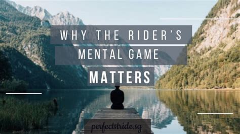 Why Being a Good Rider Matters