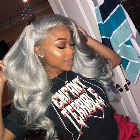 Why Black and Grey Lace Front Wigs?