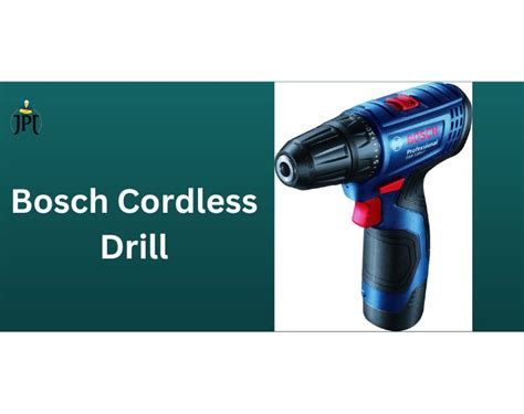 Why Bosch Drills Matter