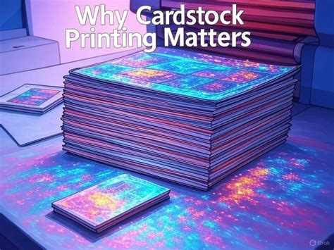 Why Card Stock Matters