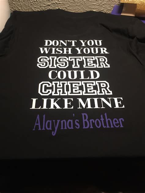 Why Cheer Brother Shirts Matter