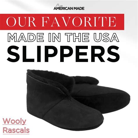 Why Choose USA-Made Slippers?