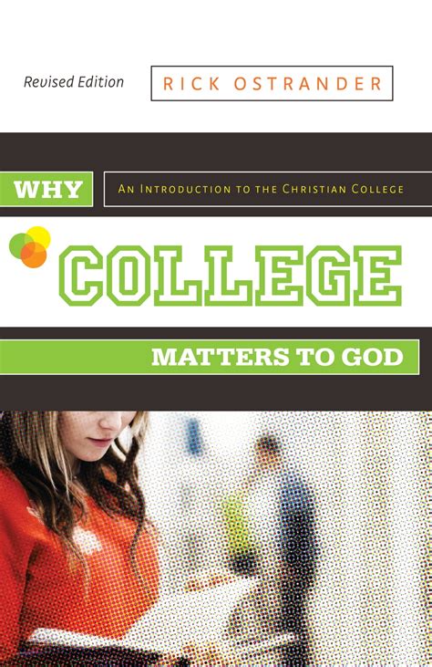 Why College Matters To God: A Students Ebook Epub