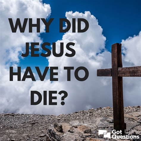 Why Did Jesus Die Doc