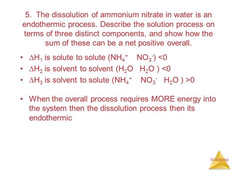 Why Dissolution Of Potassium Nitrate Endothermic Doc